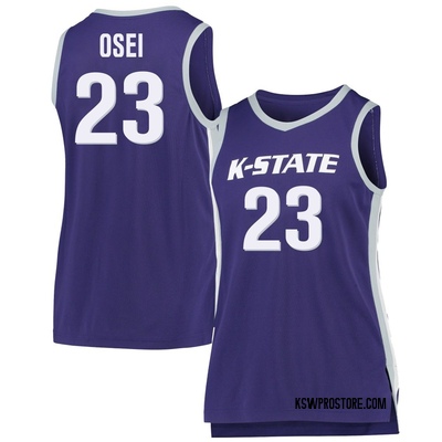 Women's Stephen Osei Kansas State Wildcats Replica Basketball Jersey - Purple